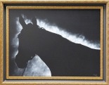 Paard, 60x80cm, acryl/airbrush
