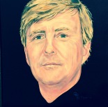 Koning Willem-Alexander, 60x60cm